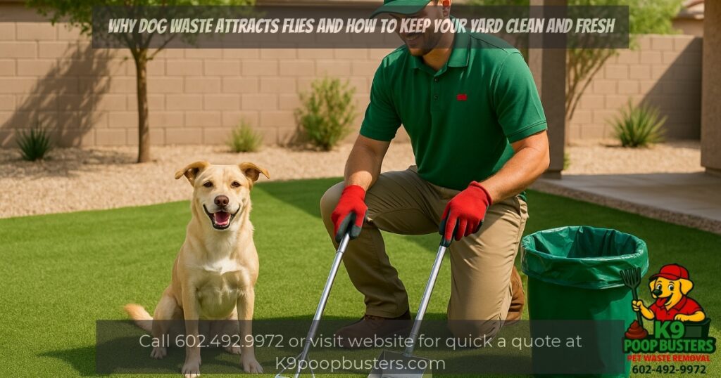 Why Dog Waste Attracts Flies and How to Keep Your Yard Clean and Fresh 6 K9 Poop Busters pet waste removal blog image