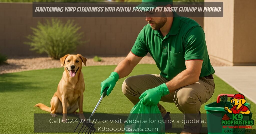 Maintaining Yard Cleanliness with Rental Property Pet Waste Cleanup in Phoenix 2 K9 Poop Busters pet waste removal blog image