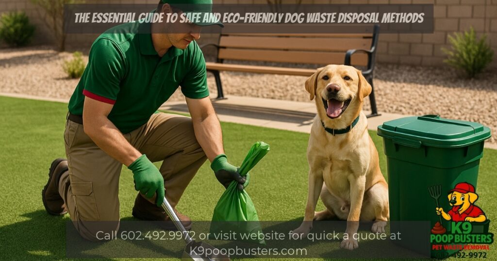 The Essential Guide to Safe and Eco-Friendly Dog Waste Disposal Methods 2 K9 Poop Busters pet waste removal blog image