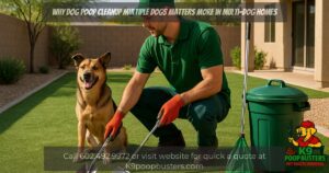 Why Dog Poop Cleanup Multiple Dogs Matters More in Multi-Dog Homes