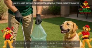 Why Dog Waste Backyard Children Safety Depends on Regular Cleanup for Families