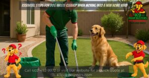 Essential Steps for Dog Waste Cleanup When Moving Into a New Home Yard