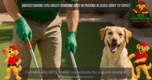 Understanding Dog Waste Removal Cost in Phoenix in 2026: What to Expect